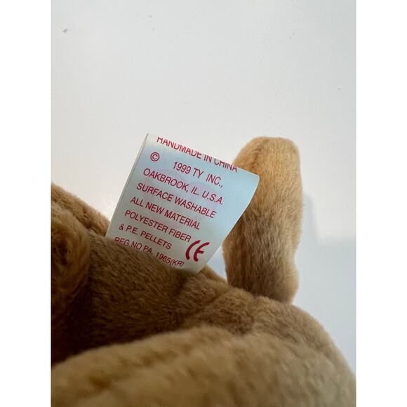 Ty Beanie Baby 1999 Tiny the Chihuahua P.E. Pellets Retired JL - Picture 7 of 9